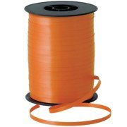 Orange Curling Ribbon