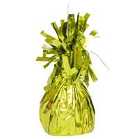 Lime Green Balloon Weight with Frilly Top