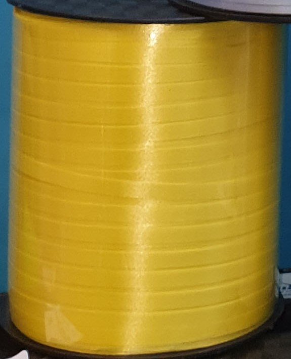 Yellow Curling Ribbon