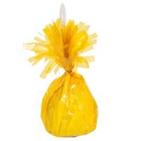 Yellow Balloon Weight with Frilly Top