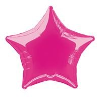 20 inch Hot Pink Star