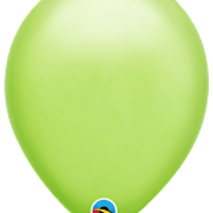 Lime Green 11" Fashion Round Latex Balloon by Qualatex